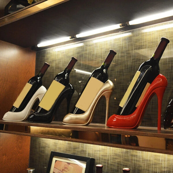 mirusha “Not High Heel” Wine Bottle Holder – Unique Wine Display Stand - Image 2