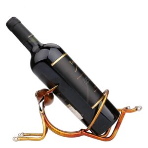 mirusha Yoga Cat Wine Bottle Holder – Fun & Stylish Wine Display