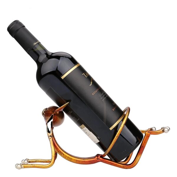 mirusha Yoga Cat Wine Bottle Holder – Fun & Stylish Wine Display