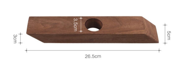 mirusha Balancing Wooden Wine Bottle Holder – Elegant Rustic Wine Display - Image 9