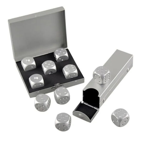 mirusha Rolling Dice Whiskey Stones – Fun & Reusable Chilling Cubes - Image 12