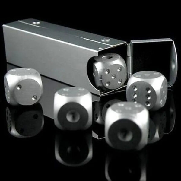 mirusha Rolling Dice Whiskey Stones – Fun & Reusable Chilling Cubes - Image 16
