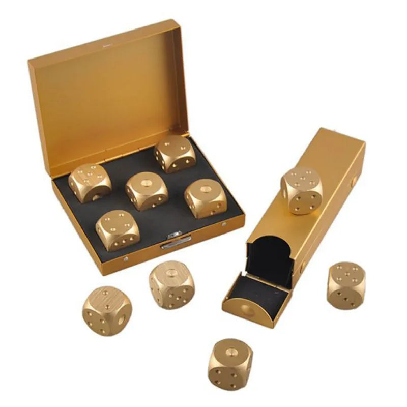 mirusha Rolling Dice Whiskey Stones – Fun & Reusable Chilling Cubes