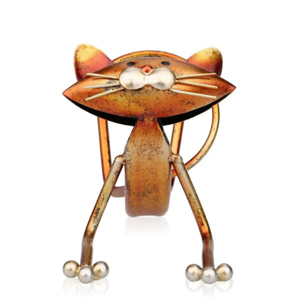 mirusha Yoga Cat Wine Bottle Holder – Fun & Stylish Wine Display - Image 7