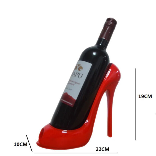 mirusha “Not High Heel” Wine Bottle Holder – Unique Wine Display Stand - Image 14